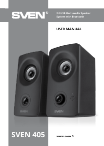 Manual Sven 405 Speaker