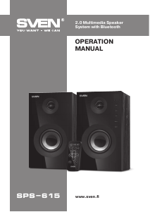 Manual Sven SPS-615 Speaker