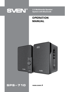 Manual Sven SPS-710 Speaker