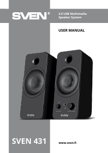 Manual Sven 431 Speaker