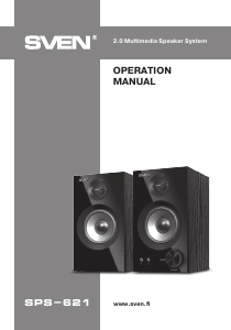Manual Sven SPS-621 Speaker