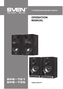 Manual Sven SPS-701 Speaker