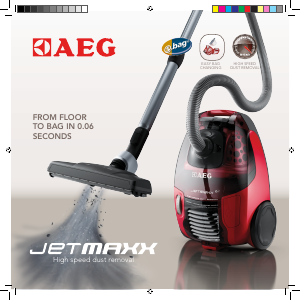 Manuale AEG Jetmaxx AJM6805 Aspirapolvere
