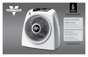 Manual Vornado AVH10 Heater