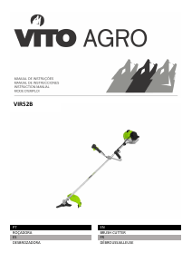 Manual Vito VIR52B Roçadora