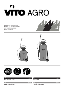 Manual de uso Vito VIPU8 Pulverizador de jardín