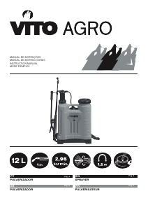 Manual de uso Vito VIPU12K Pulverizador de jardín