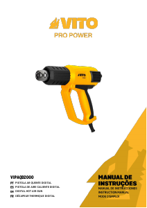 Manual Vito VIPAQD2000 Heat Gun