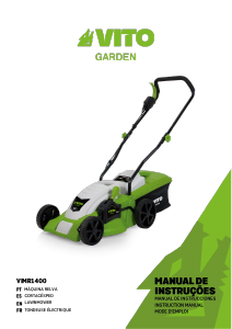 Manual Vito VIMR1400 Lawn Mower