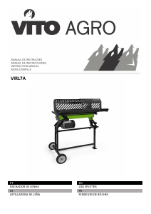 Manual Vito VIRL7A Wood Splitter