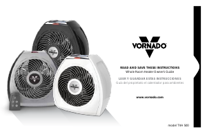 Manual Vornado TVH500 Heater