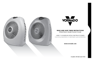 Manual Vornado VH2 Heater