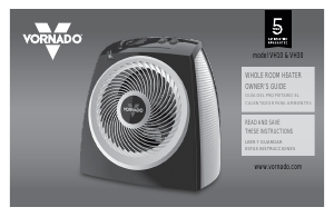 Manual Vornado VH10 Heater