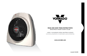 Manual Vornado VH200 Heater