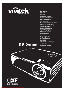 Manual Vivitek D853W Projector