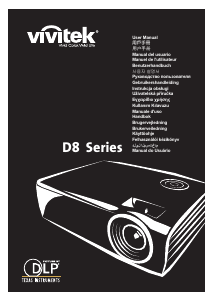 Manual Vivitek D859 Projector