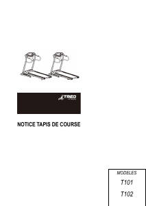 Mode d’emploi Treo T102 Tapis de course