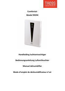 Handleiding Trebs 99294 Comfortair Luchtontvochtiger