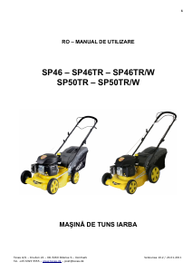 Manual Texas SP46TR/W Mașină de tuns iarbă