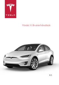 Bruksanvisning Tesla Model X (2017)