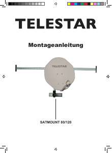 Bedienungsanleitung Telestar Satmount 80 Wandhalterung