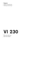 Manual Gaggenau VI230114 Placa