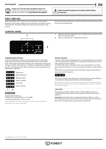 Manual de uso Indesit LI9 S2E W Frigorífico combinado