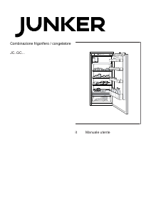 Manuale Junker JC20GCSE0 Frigorifero