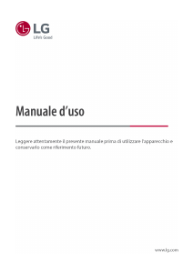 Manuale LG 55UQ75006LF LED televisore