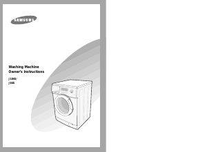 Manual Samsung J845 Washing Machine