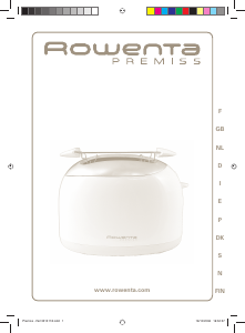 Bruksanvisning Rowenta TT230030 GP TP10 Brødrister