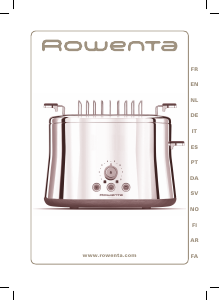 كتيب محمصة كهربائية TT754430 Brunch Rowenta