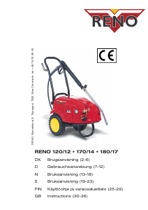 Manual RENO 120/12 Pressure Washer