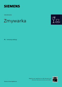 Instrukcja Siemens SN53ES02AE Zmywarka