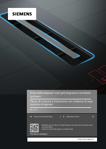 Handleiding Siemens ED851FQ15EB Kookplaat