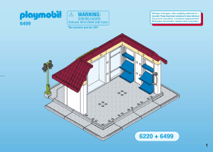 Manuale Playmobil set 6499 City Life Centro del fai da te