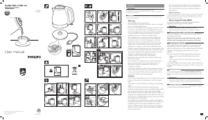 Manual Philips HD9302 Jarro eléctrico