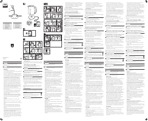 Manuale Philips HD9321 Bollitore