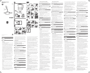 Manuale Philips HD9334 Daily Collection Bollitore