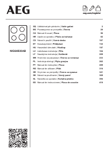 Manual AEG NIG64B30AB Plită