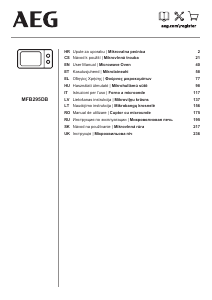 Manual AEG MFB295DB Cuptor cu microunde