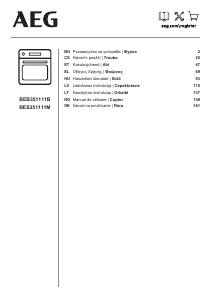 Manual AEG BES351111M Cuptor