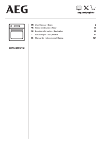 Mode d’emploi AEG BPK335061M Four