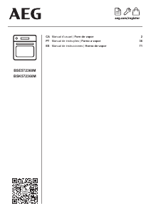 Manual AEG BSE572360M Forno