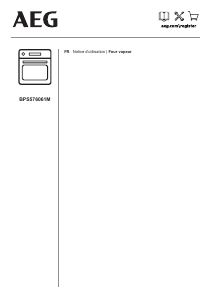 Mode d’emploi AEG BPS576061M Four