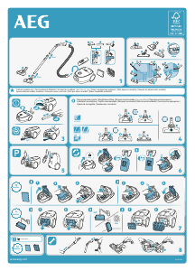 Manuale AEG AB61C3CR Aspirapolvere