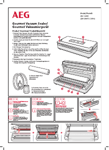 Manual AEG A6-1-6AG Gourmet Vacuum Sealer