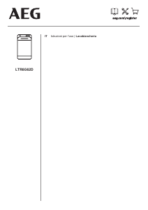 Manuale AEG LTR6G62D Lavatrice