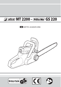 Käyttöohje Oleo-Mac GS 220 Ketjusaha