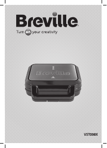 Instrukcja Breville VST098X Kontakt grill